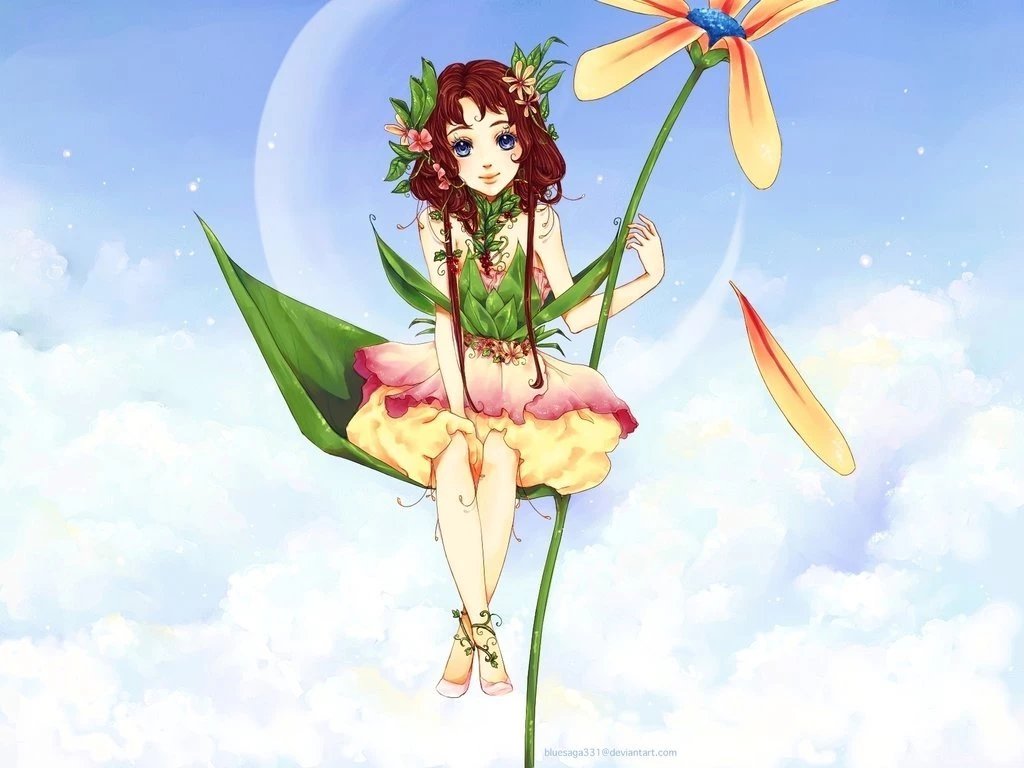 Flower Fairy Wallpaper By Bluesaga331 On DeviantArt