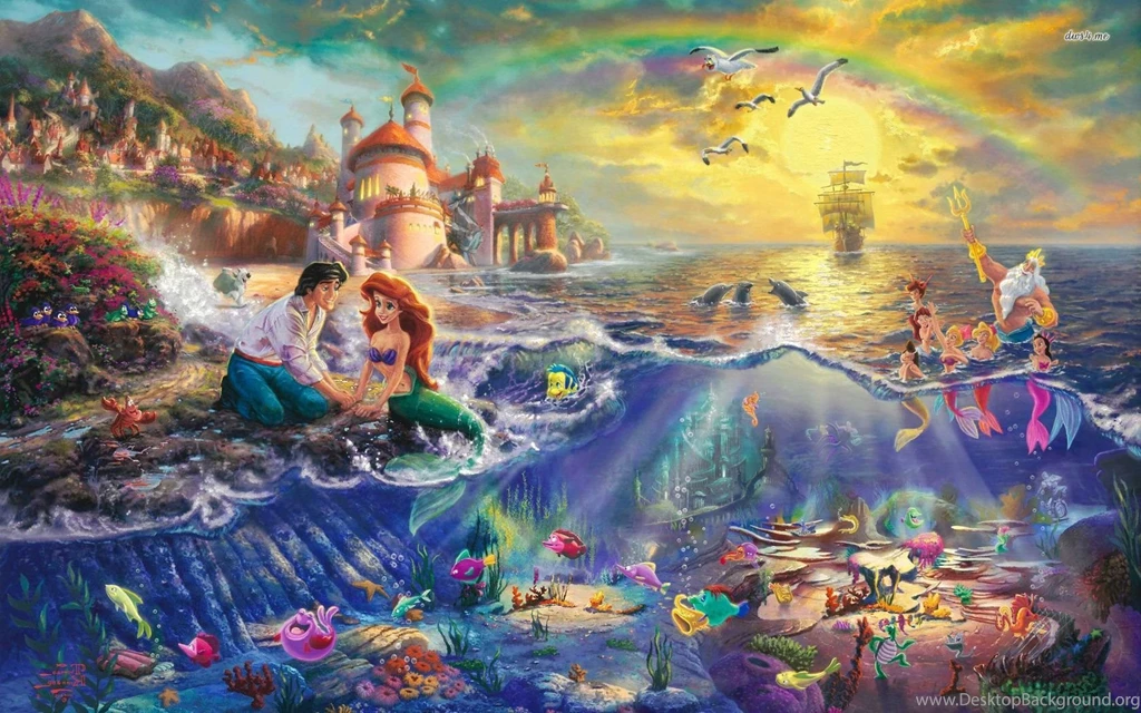 Ariel Wallpapers Cartoon Wallpapers