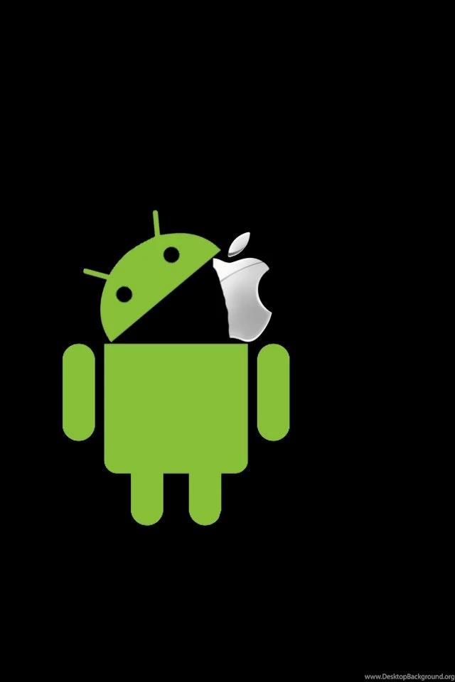 Android Eats Apple Bootlogo 1.0 IWatcher.net