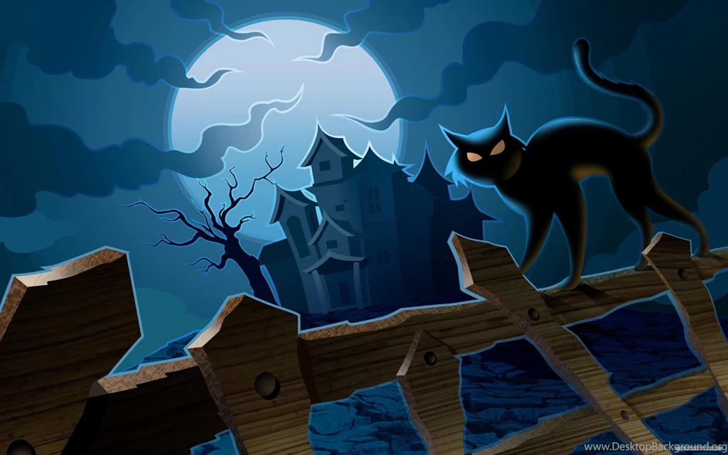 Scary Cat HD Desktop Wallpapers : Widescreen : High Definition ...