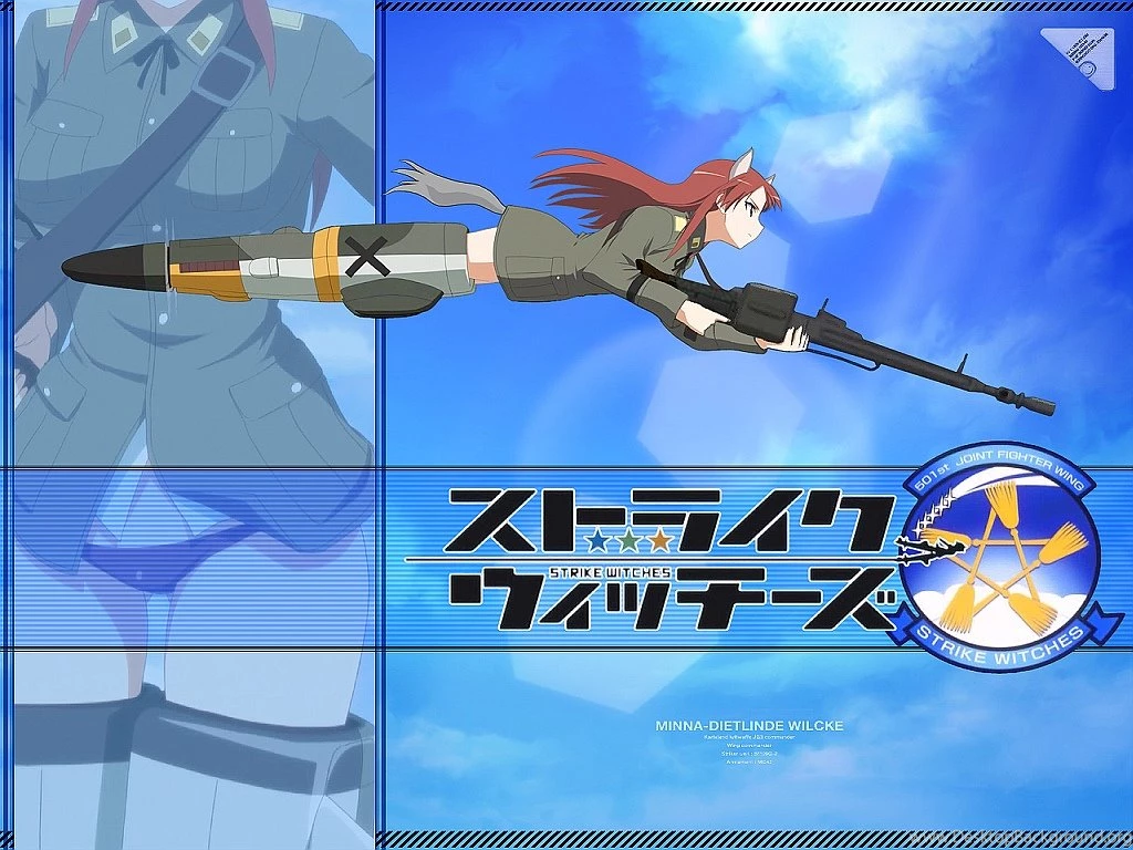 Download Strike Witches Wallpapers 1360x768