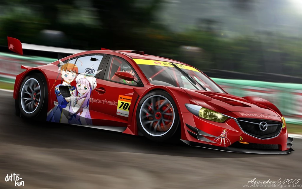 Mai Multiverse Official Super GT GT300 Race Car By NotoAyako On ...