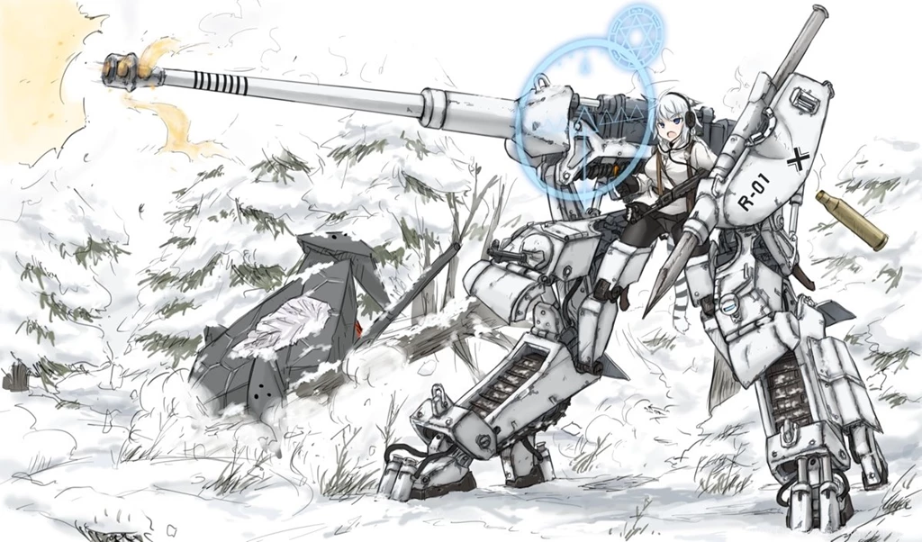 Anime Girls With Guns Wallpapers