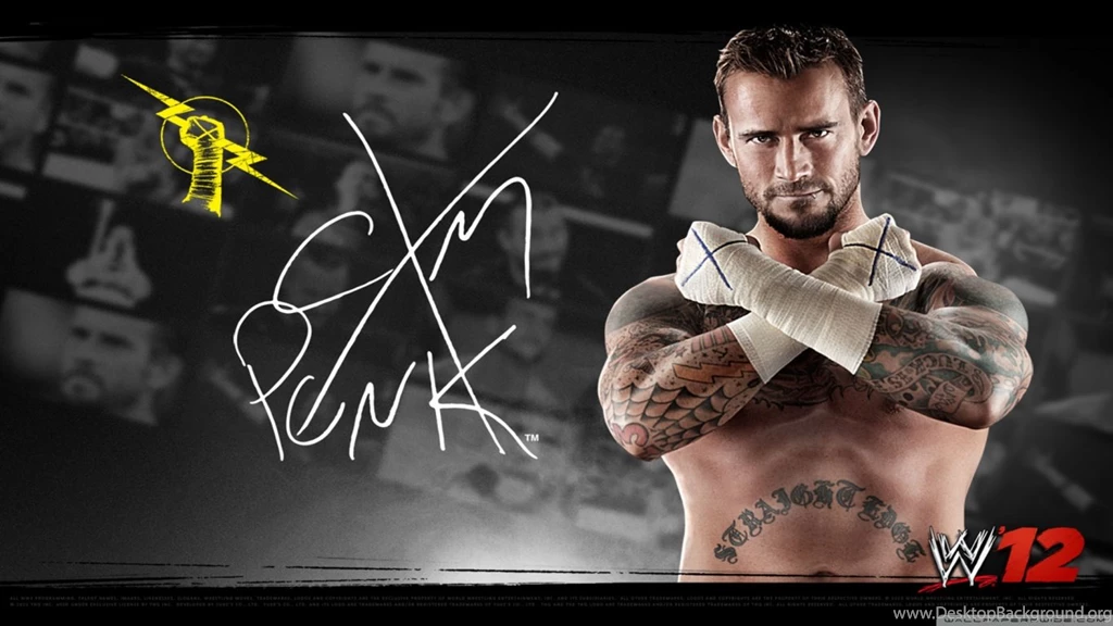 CM_Punk_WWE12 HD Desktop Wallpapers : High Definition : Mobile