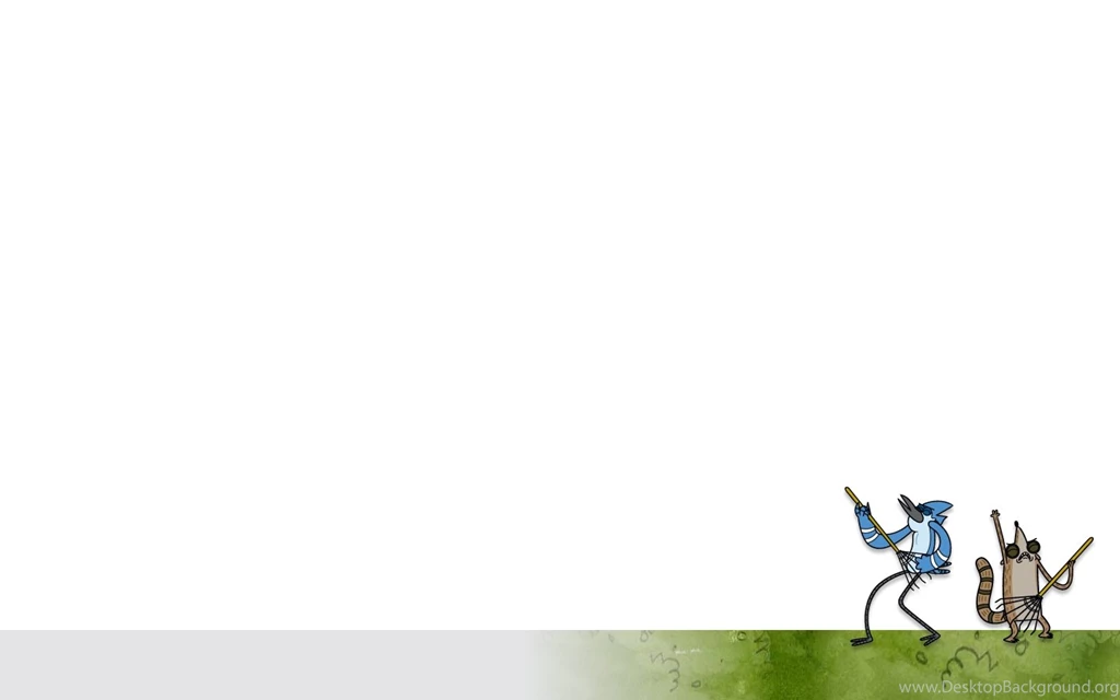 Minimalistic Regular Show Wallpapers