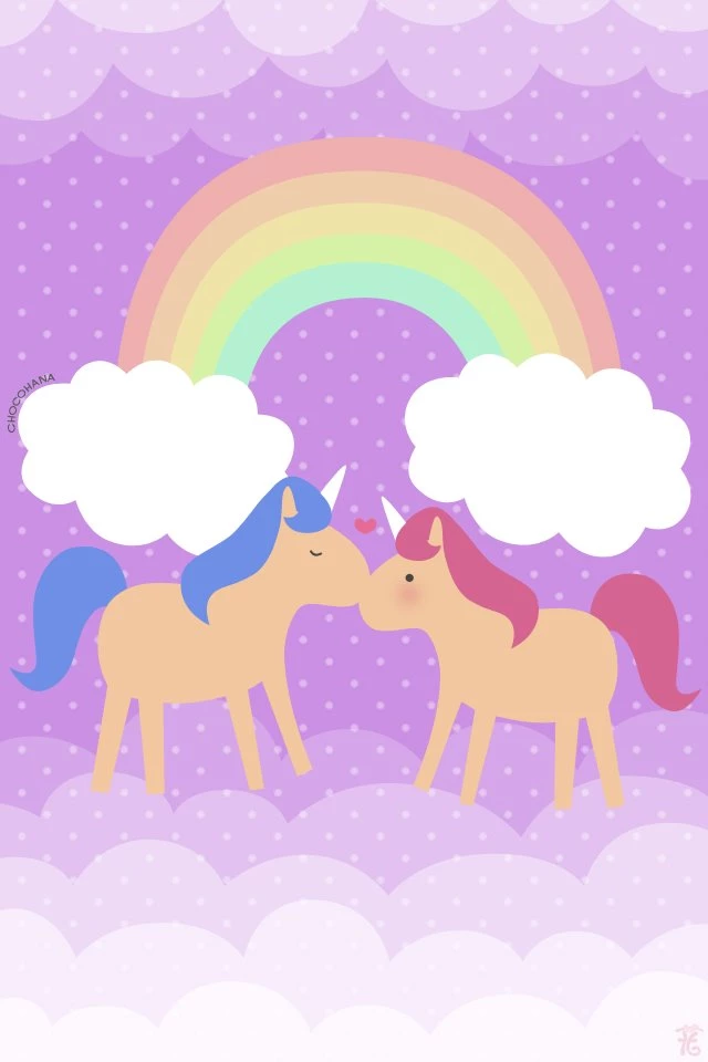 Unicorns In Love (iPhone Wallpaper) By Chocohana On DeviantArt