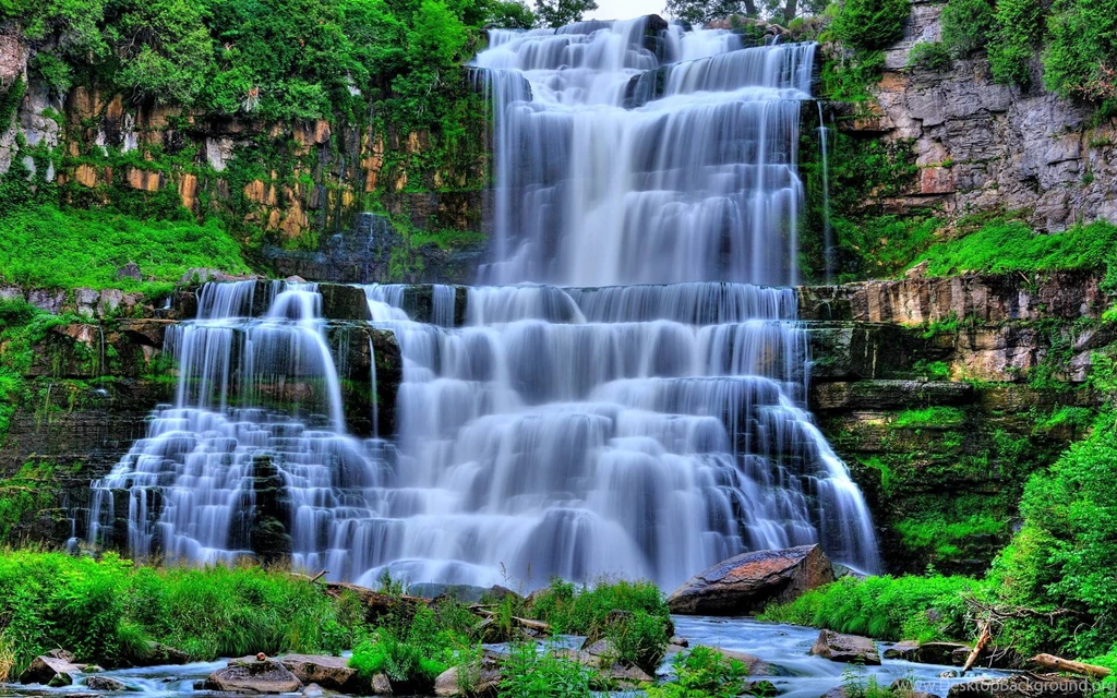 Beautiful Waterfall Wallpapers Wallpapers Cave