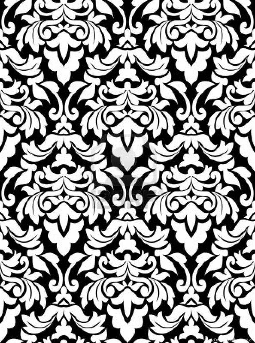 Wallpapers Black And White Damask   HD Wallpapers Lovely