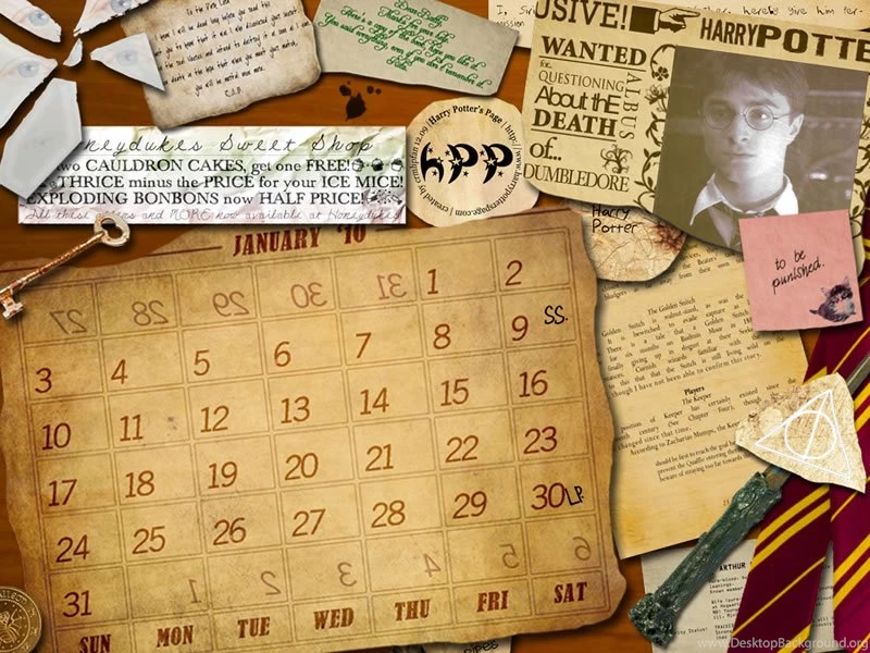 Harry Potter's Page :: Feed Your Harry Potter Addiction :: » Calendar