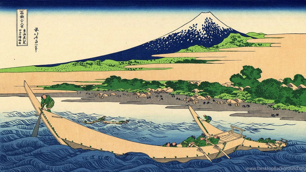 Wallpapers Hokusai The Great Wave At Kanagawa Art Print 1920x1080 ...