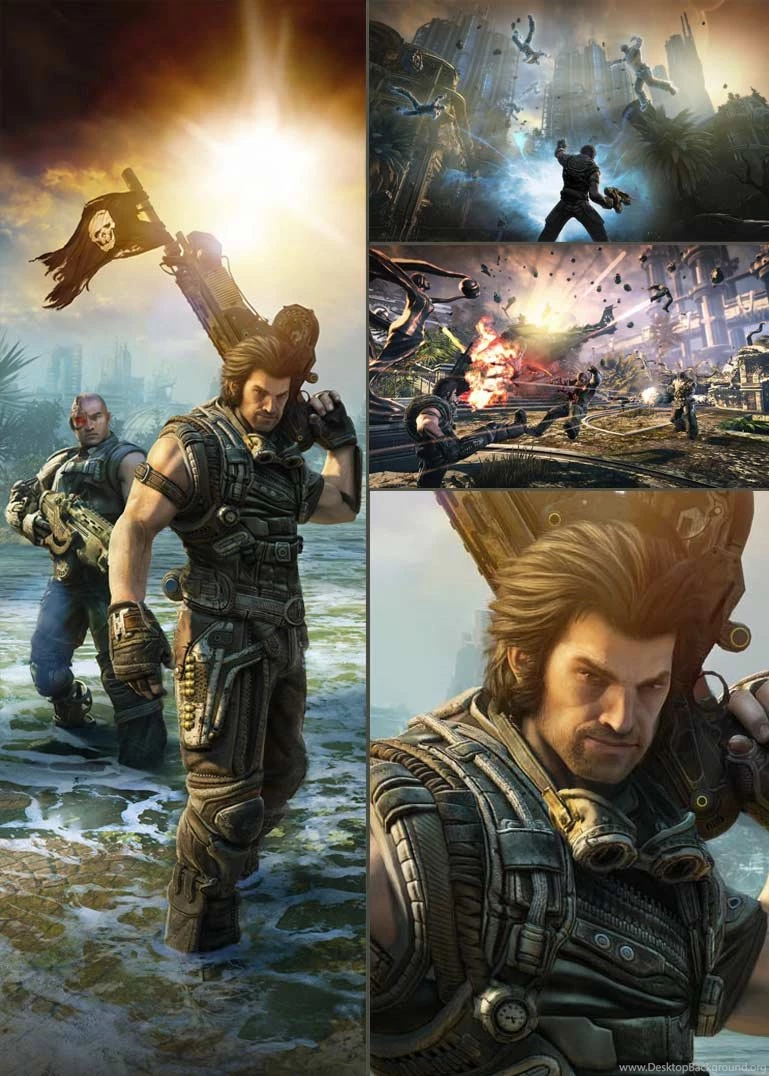 DeviantArt: More Like Bulletstorm Promo Art Banner By Matchack