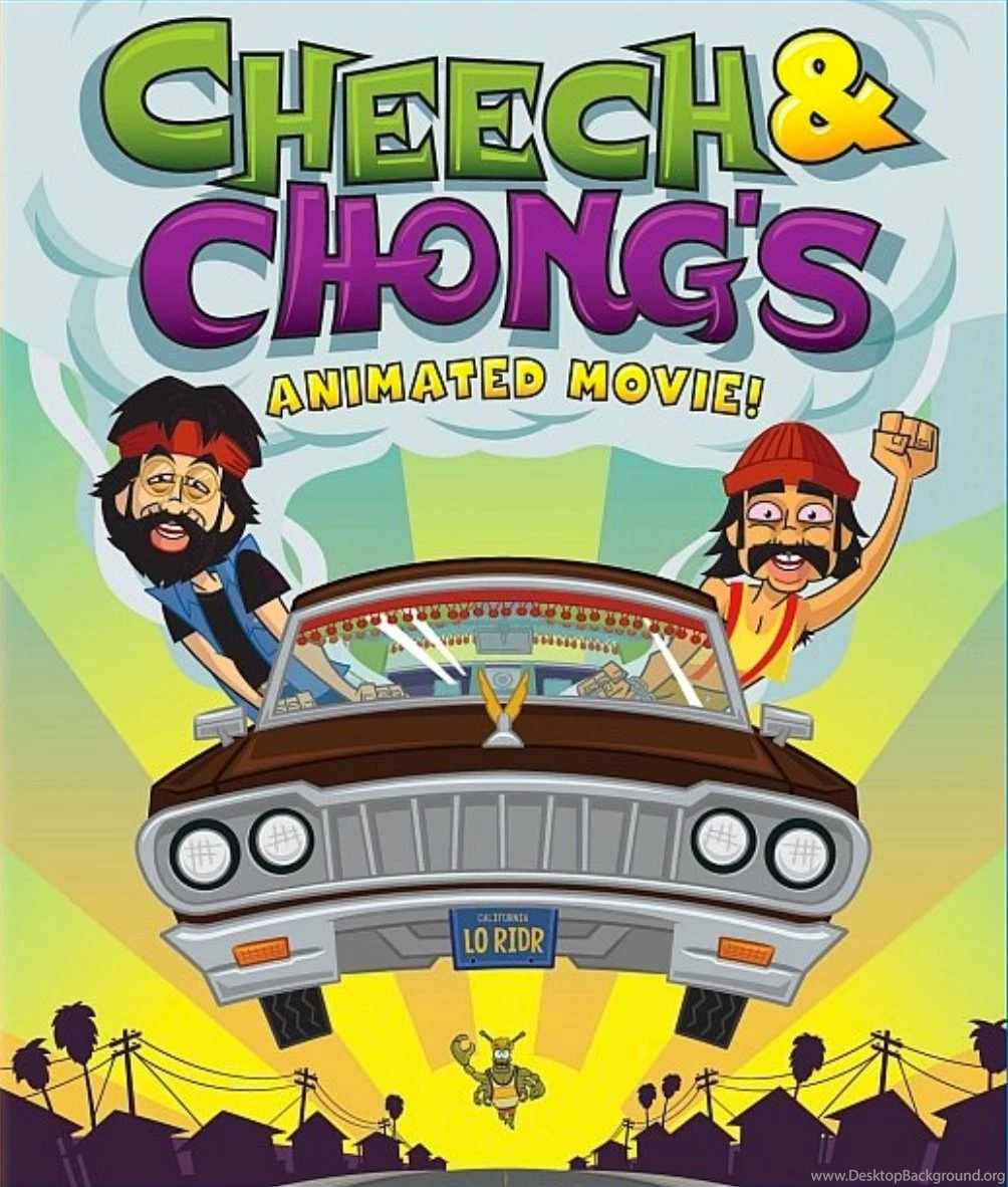Cheech & Chong's Animated Movie Poster Wallpapers HD