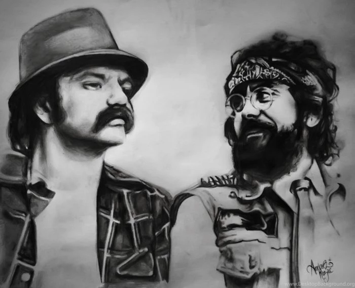 Cheech And Chong By MoterPants On DeviantArt