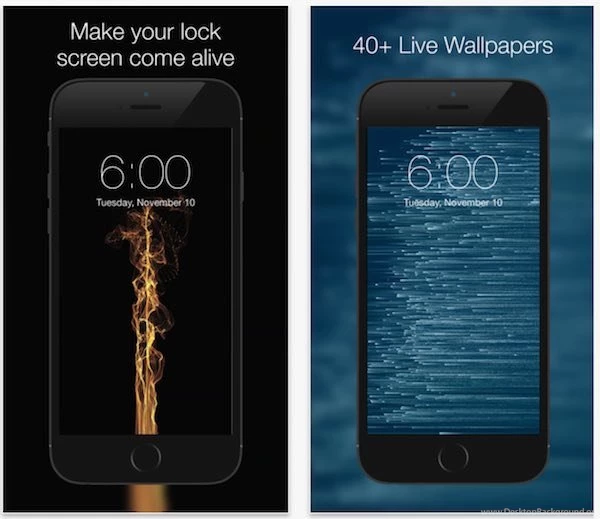 Live Wallpapers App Brings Stylish Live Wallpapers For Your iPhone ...