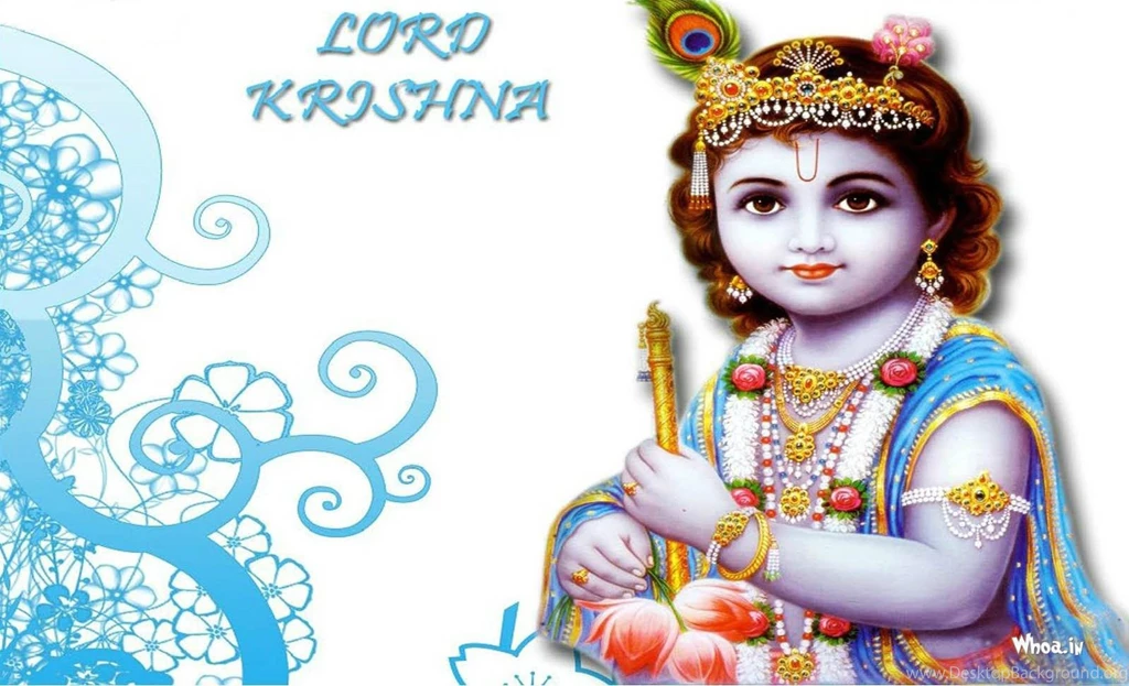 Lord Krishna White Color Hd Wallpapers