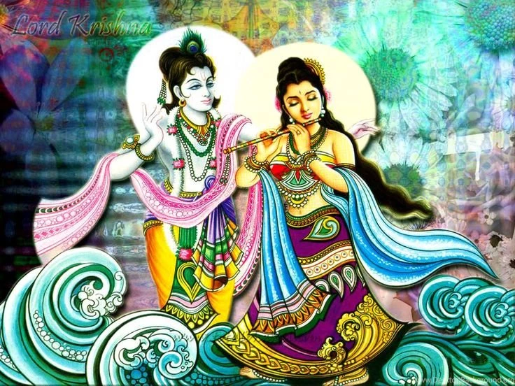 Krishna+and+radha