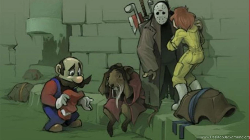 Super Mario Bros Teenage Mutant Ninja Turtles Funny Wallpapers ...
