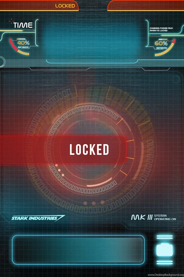 DeviantArt: More Like JARVIS MARK 3 IPHONE 4 LOCKSCREEN ...