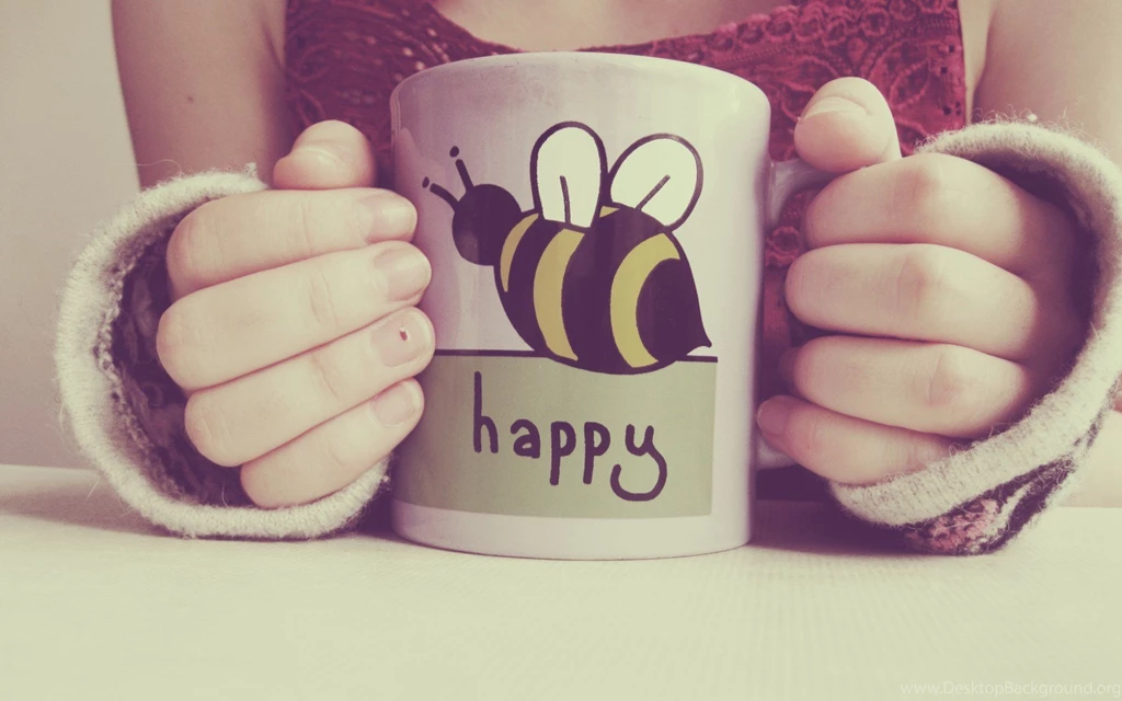 Girl, Mug, Happy, Bee, Mood, Photo, Picture Vintage, Hd Wallpapers