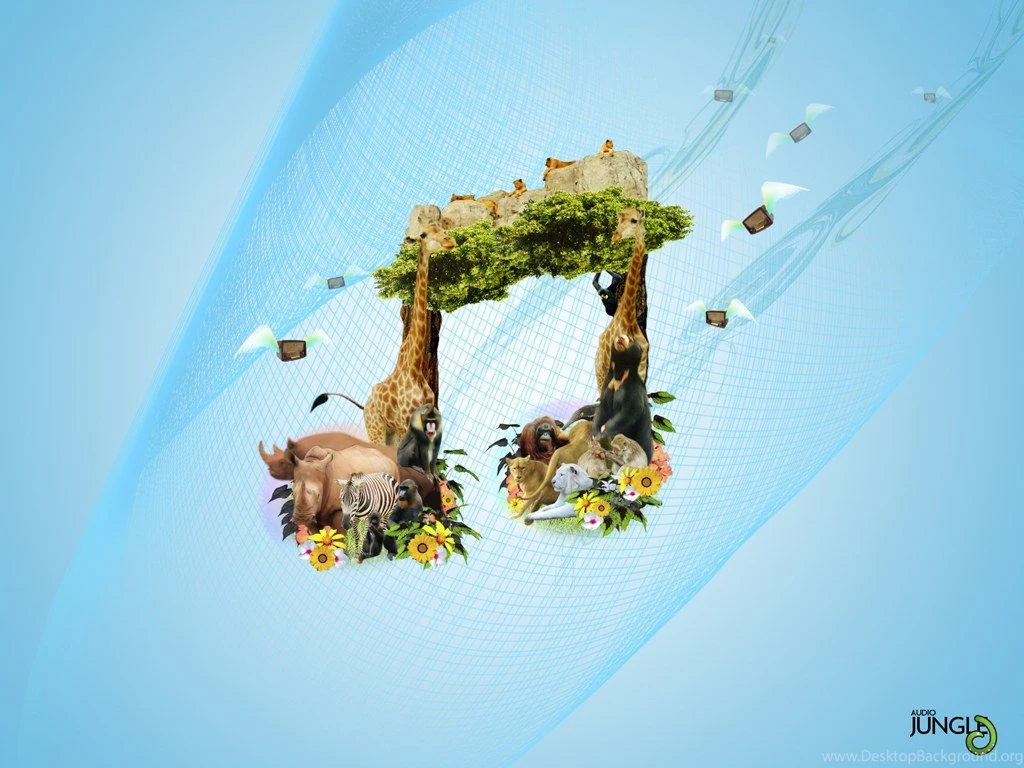 Audio Jungle Creative Design Wallpapers 1024x768 NO.23 Desktop ...