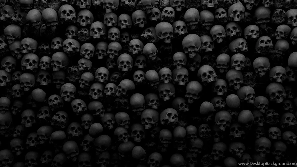 Skull, Black Skulls, 3D, Many Wallpaper,skull HD Wallpaper,black ...