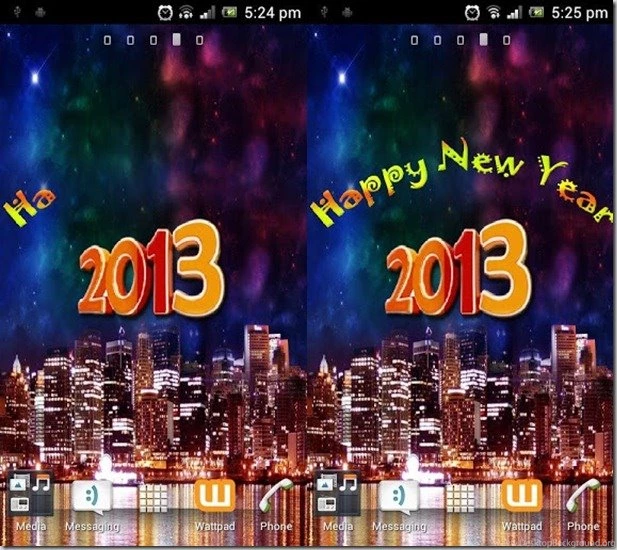 Best New Year Live Wallpapers For Android