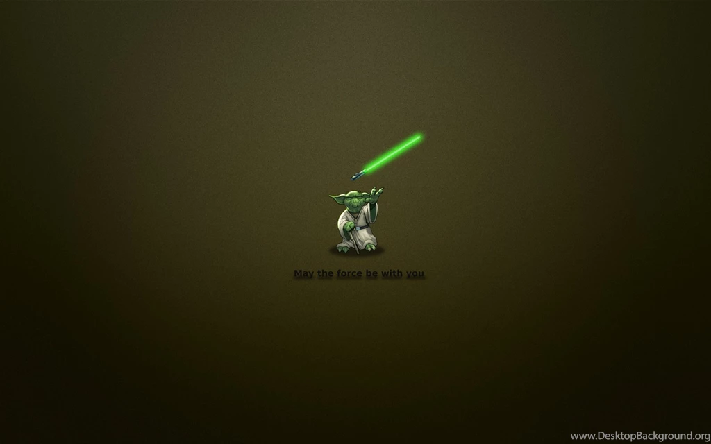 1680x1050 The Phrase, Yoda, Jedi, Star Wars, Minimal Walls ...