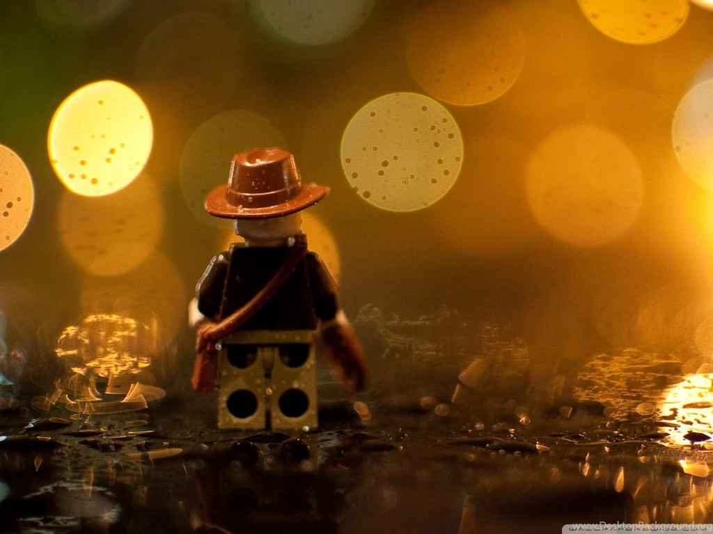 Indiana Jones Lego In The Rain HD Desktop Wallpapers : High ...