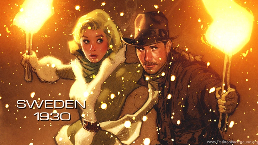 Indiana Jones Illustrations Harrison Ford Drawings Adam Hughes ...