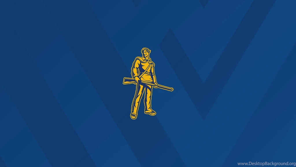 Bored At Work And Made A Minimalist Wallpaper. Enjoy. : WVU