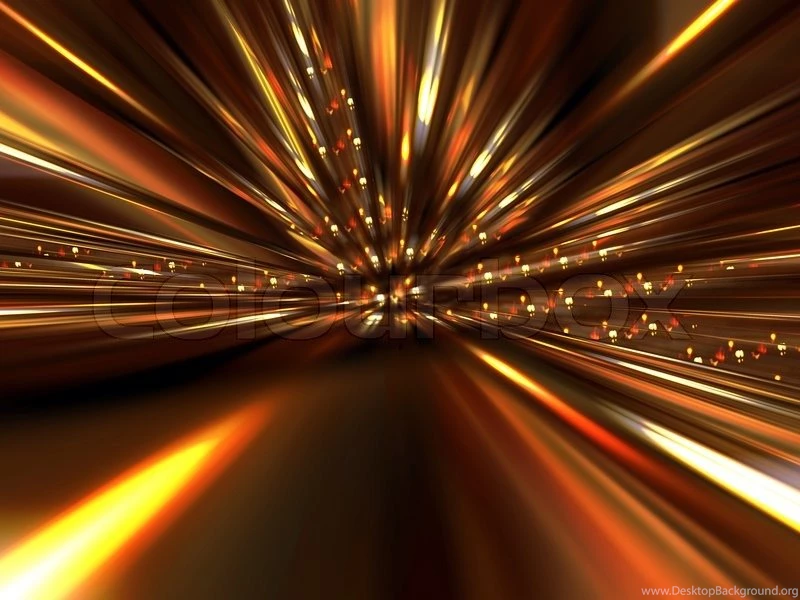 Abstract Futuristic Dark Backgrounds With Luminous Lines