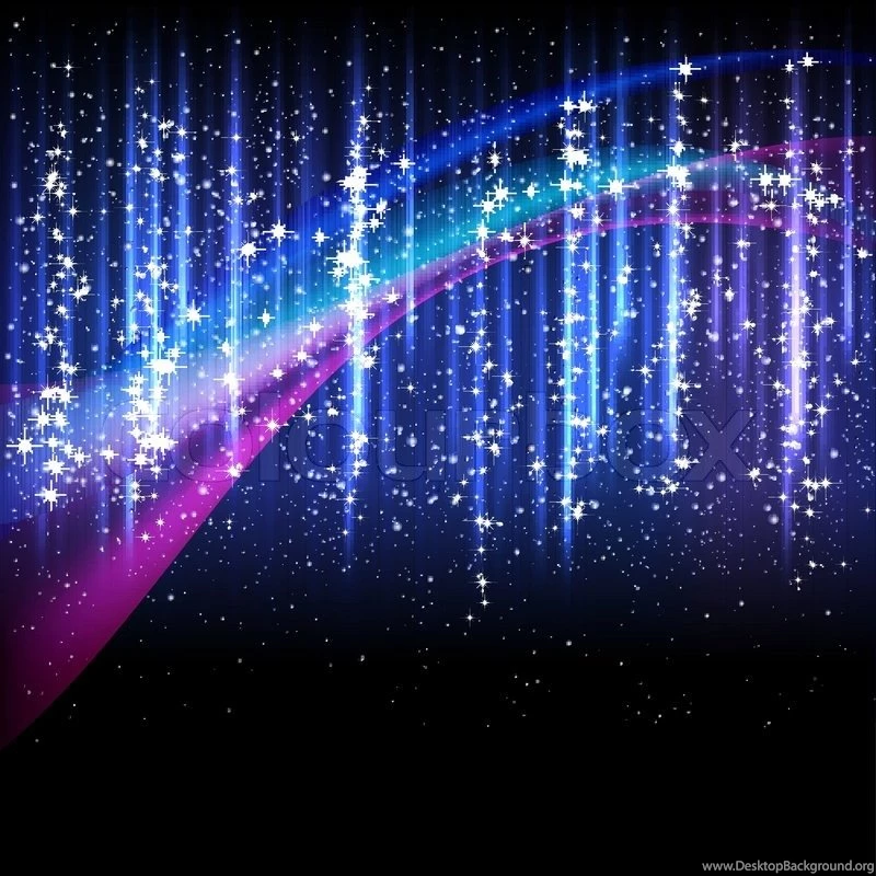 Abstract Backgrounds With Luminous Cool Bands.