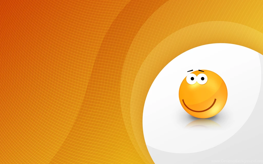 Orange Smiley Wallpapers