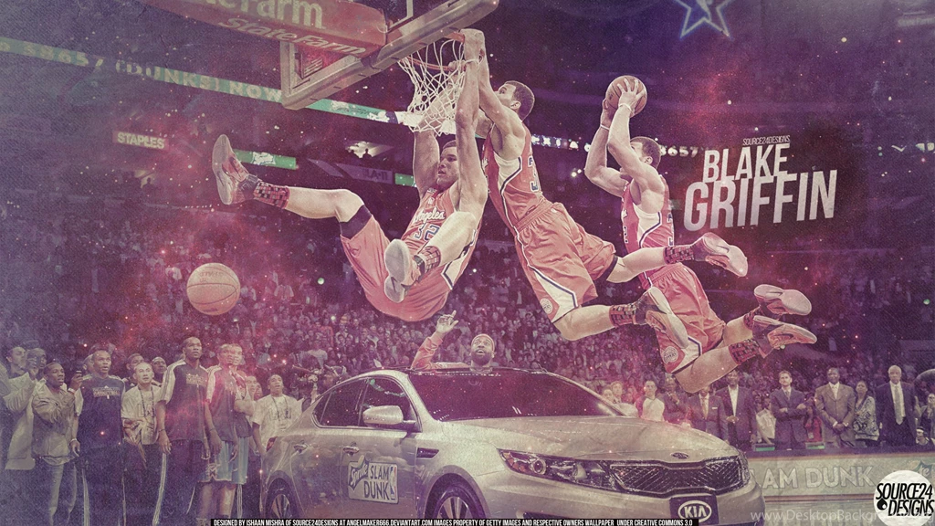 Blake Griffin Posterization Dunk Wallpapers By IshaanMishra On ...