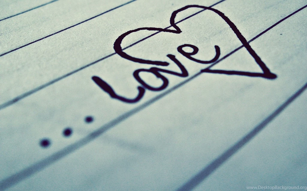 1920x1200 Love Letter Heart Wallpapers