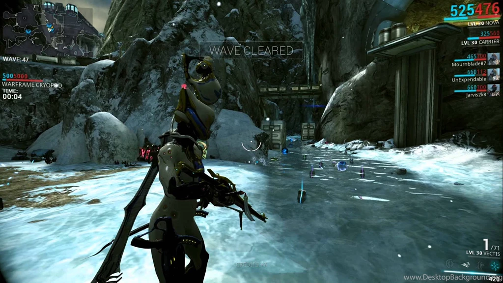 Warframe [PS4]   Romula [Venus] With Nova   100 Waves Dark Sector ...