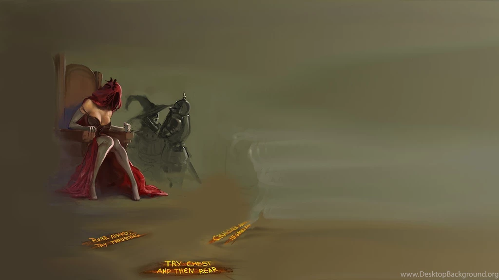 I Made Three Desert Sorceress Wallpapers Out Of Some Fanart. [NSFW ...