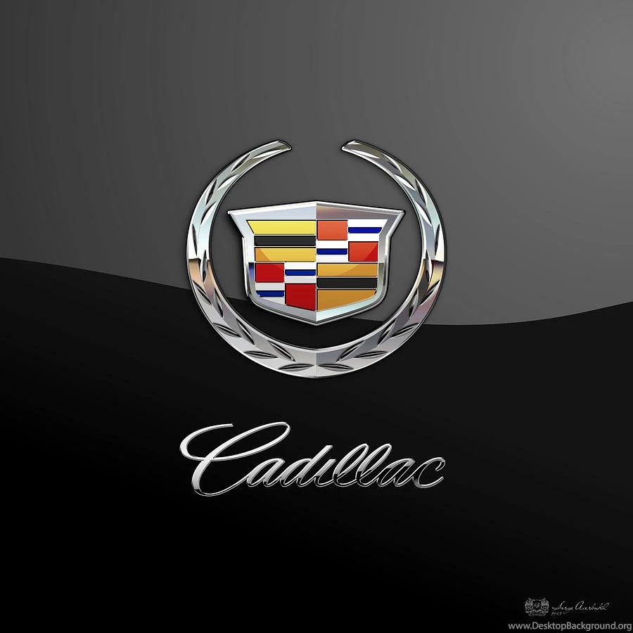 Cadillac 3d badge logo on black serge averbukh.jpg