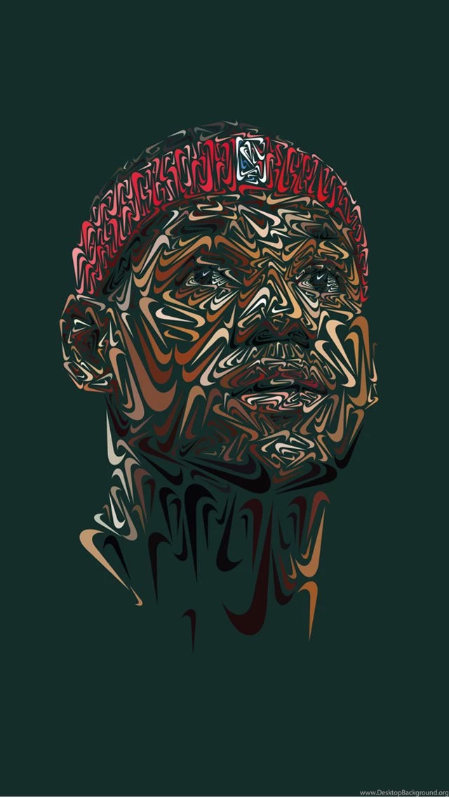 LeBron James Nike Portrait iPhone 5s Wallpapers   Purlp.com