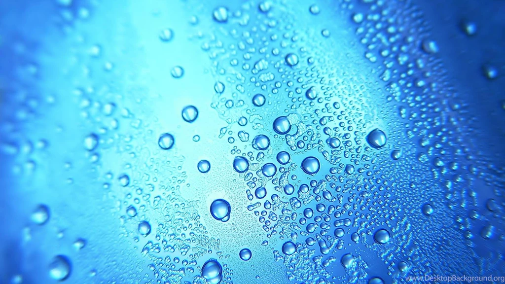 Condensation Water Drops Abstract Glass Blue Hd Wallpapers ...