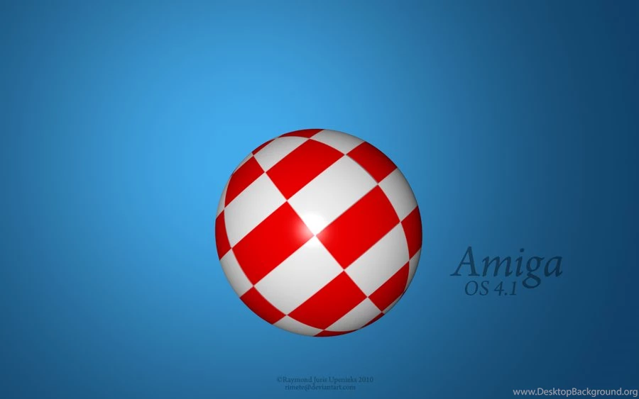 Amiga OS4 Blue Classic By Rimete On DeviantArt