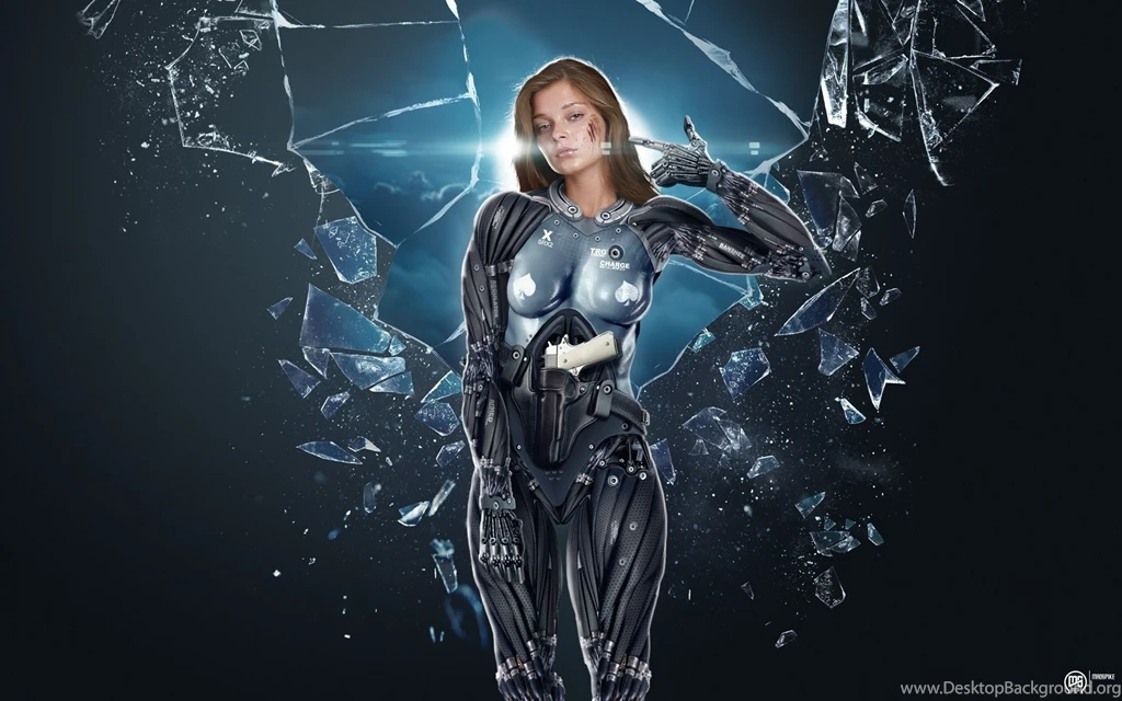 Fantasy Girl Warrior, Broken Glass Wallpaper,Fantasy HD Wallpapers ...