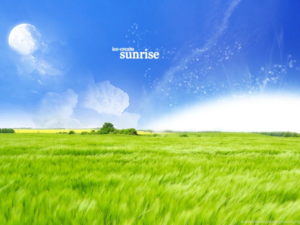 Synthetic Green Grassland Scenery Wallpapers Desktop Backgrounds ...