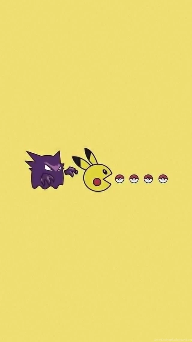 Pac man: Pokemon Edition. iPhone Wallpapers : Pokemon
