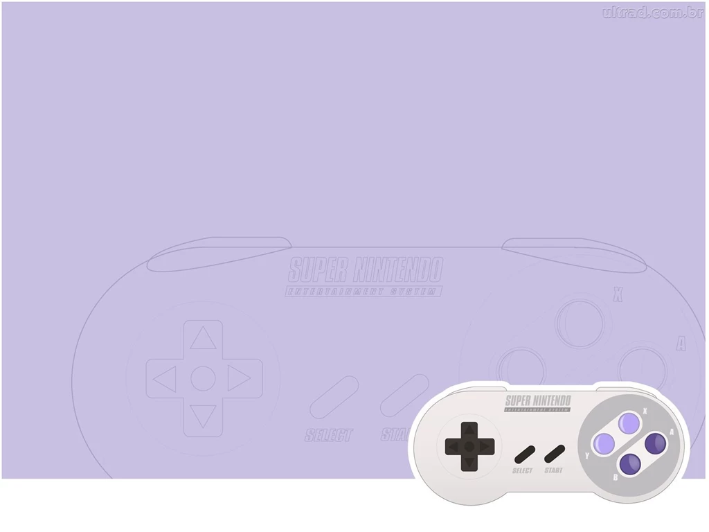 Papel De Parede Controle Super Nintendo