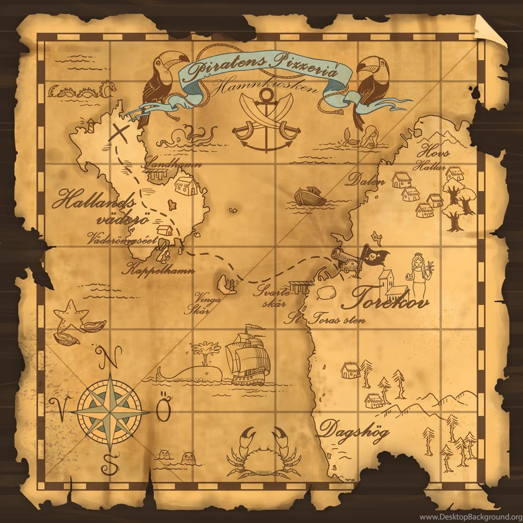 Treasure Map By Kaffepanna On DeviantArt