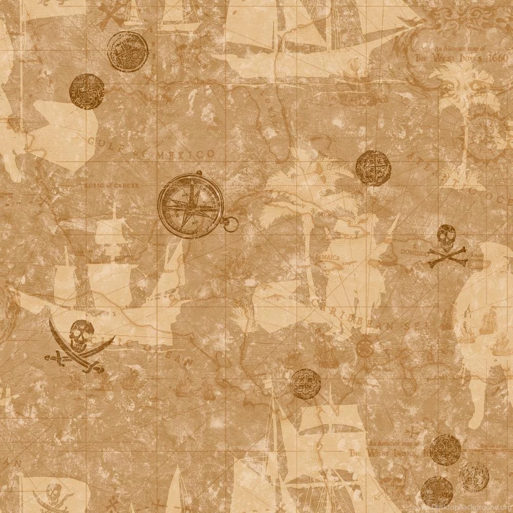 Treasure Map Wallpapers & Border