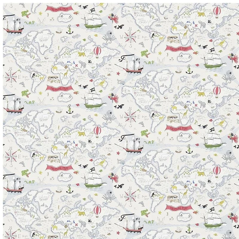 Little Sanderson Wallpapers Abracazoo Treasure Map Collection ...