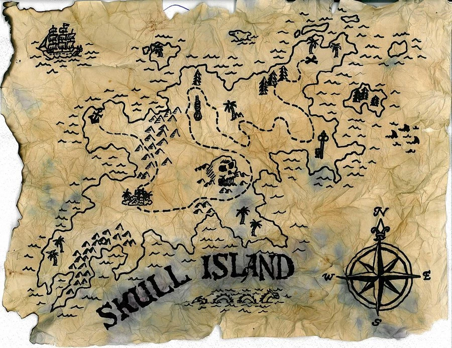 Treasure Map: Skull Island By PumpkinJack6 On DeviantArt