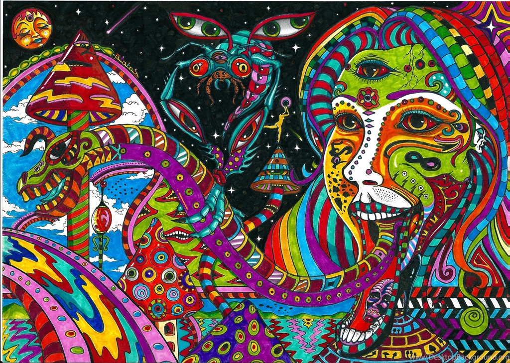 Art Of Weed – Colorful World – World Of Arts